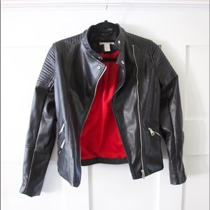 H&M leather jacket